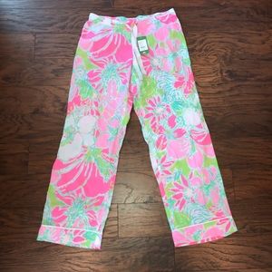 Brand new Lily Pulitzer pj pants